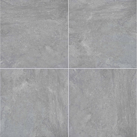 Ackland Ferrano Shadow 24 in. x 24 in. x 2 cm. Matte Porcelain Stone Look Paver, 2PK AKLNPFERSHAD24X24M-CA